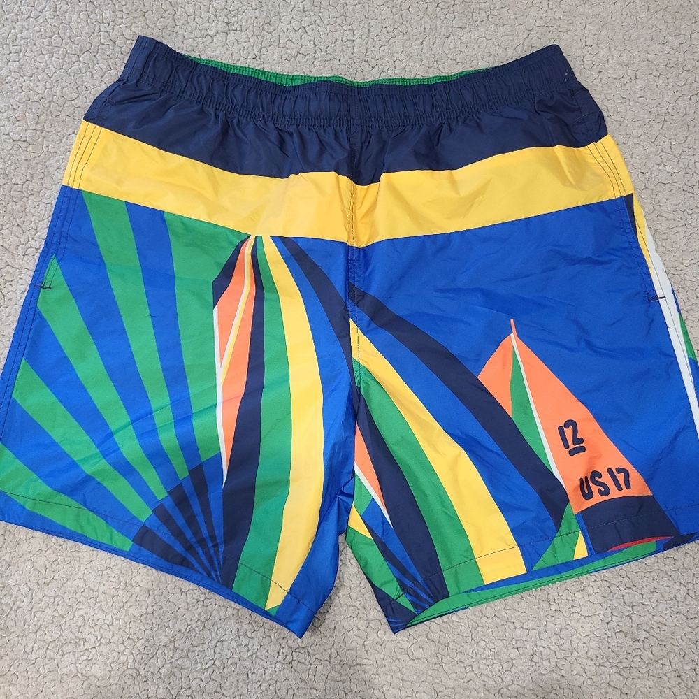 New w/tag, mens Polo Ralph Lauren performance swim shorts trunks Newport 2 XXL